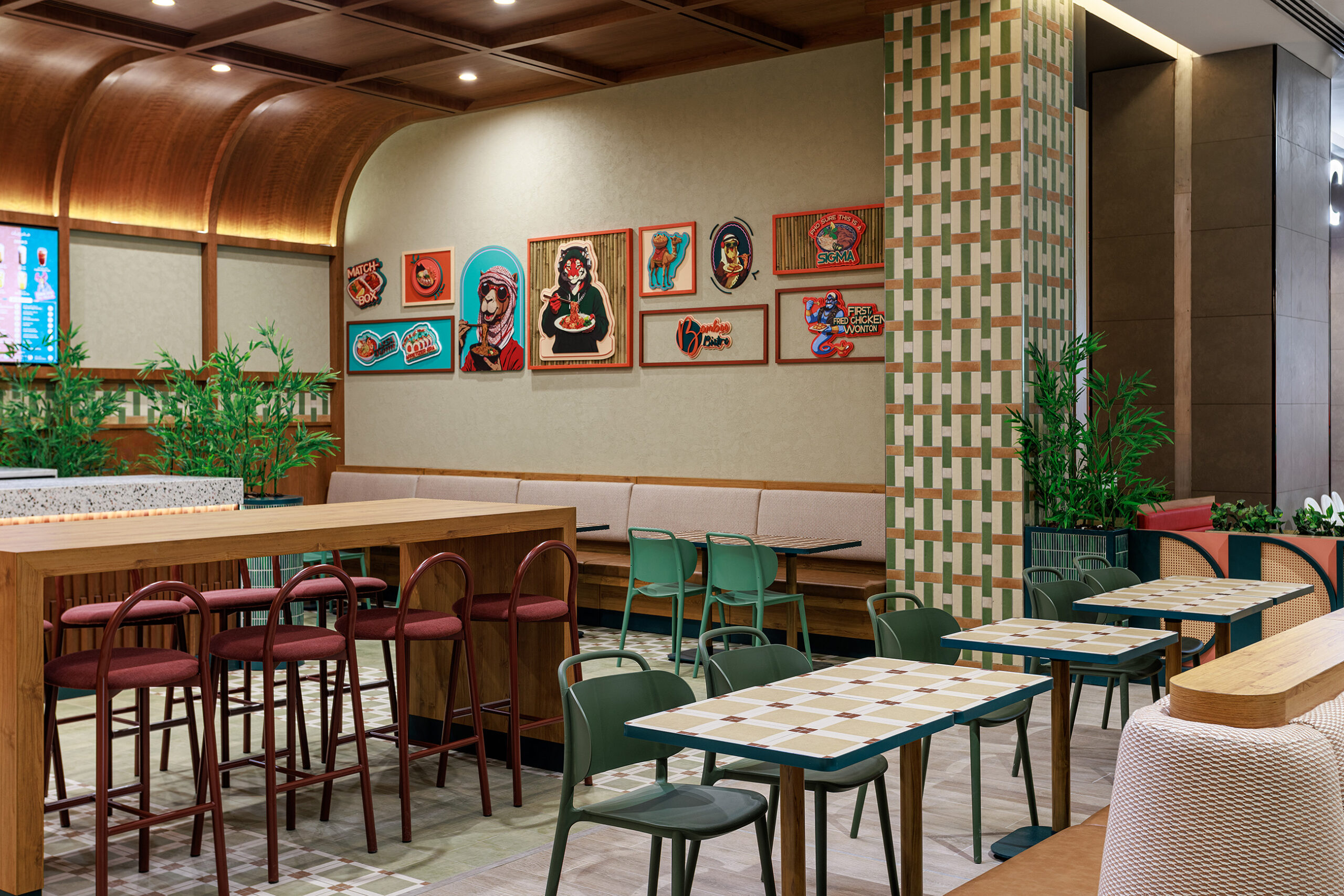 Commercial interior retouching for Bistro by Serg Retouch