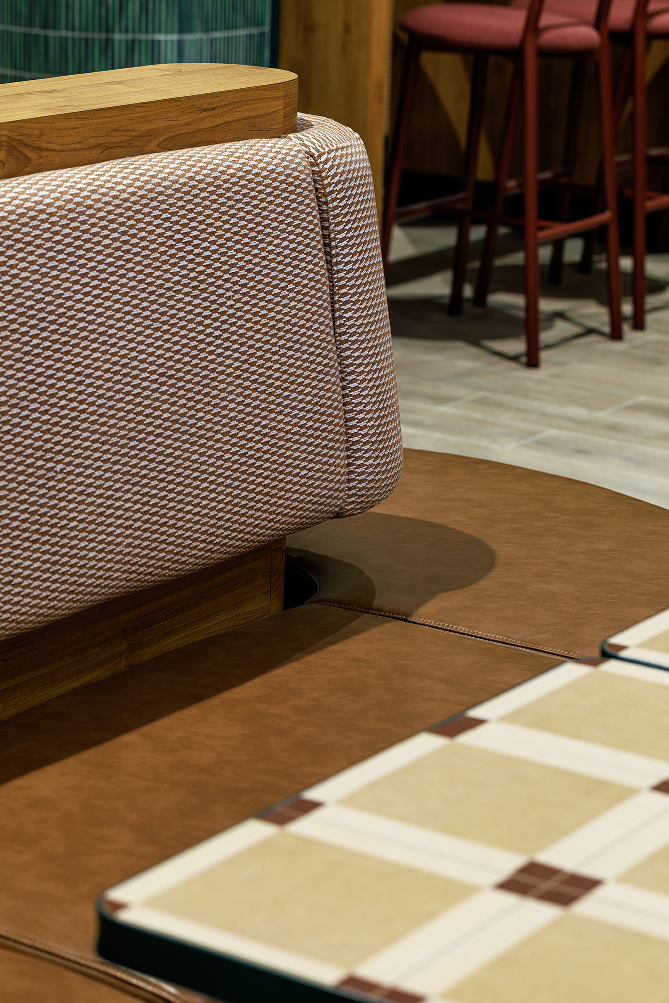 restaurant interior retouching for hospitality and architectural photography