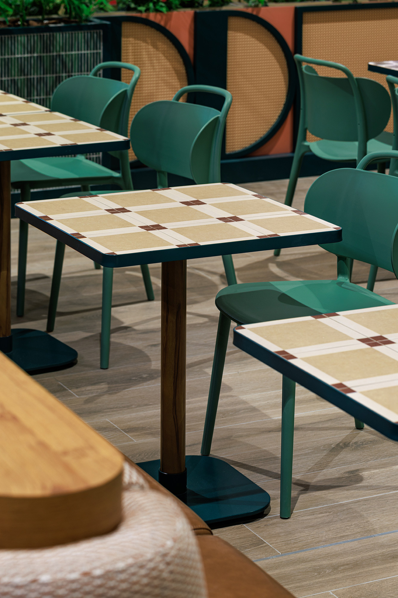 restaurant interior retouching for hospitality and architectural photography